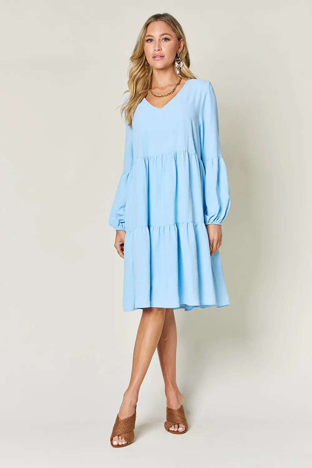 Light Blue Dress comes in different colors and sizes