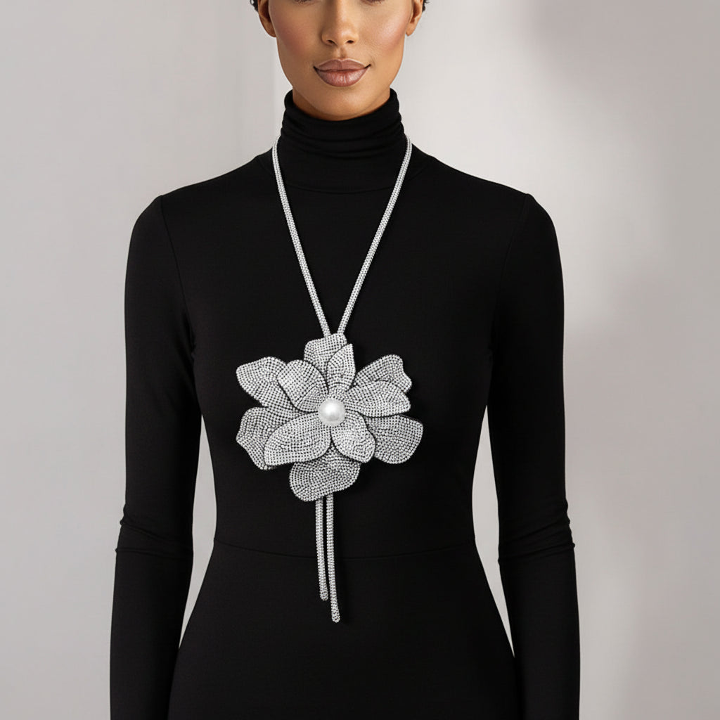 How to Style a Statement Flower Necklace: A Bold Jewelry Guide