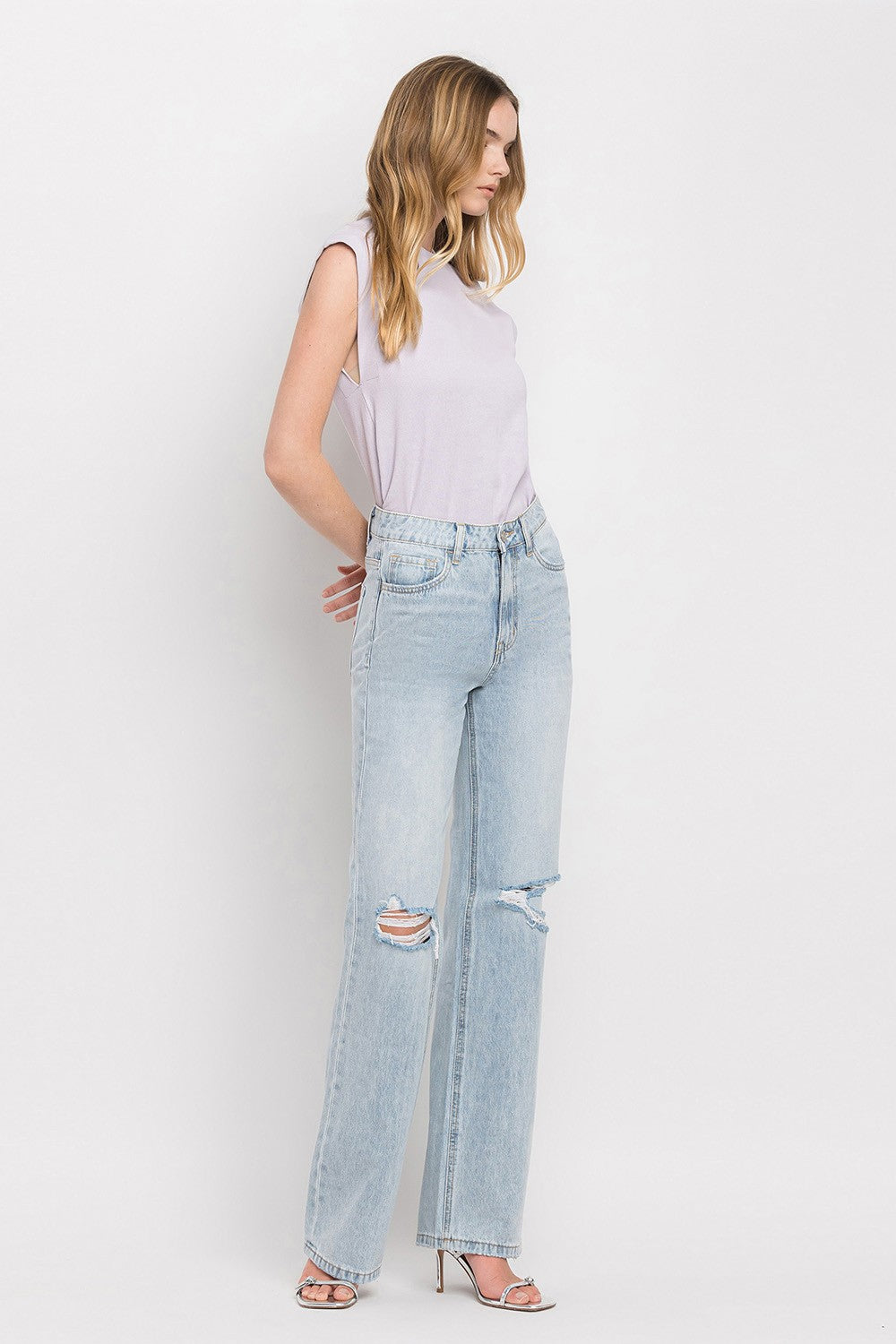 Super High Rise Flare Jeans