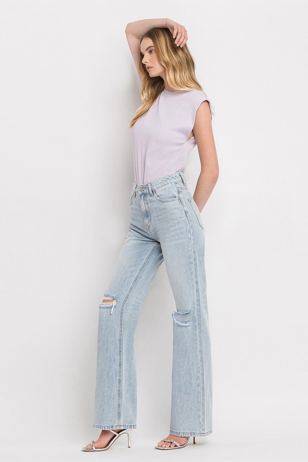 Super High Rise Flare Jeans