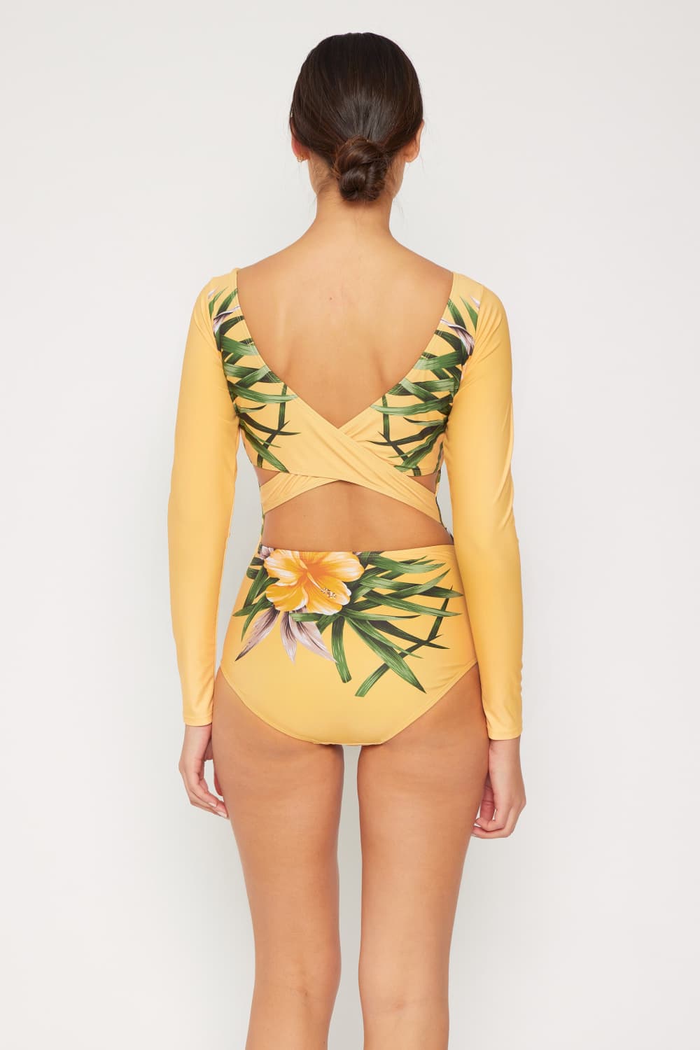 Longsleeve One-Piece Swimsuit