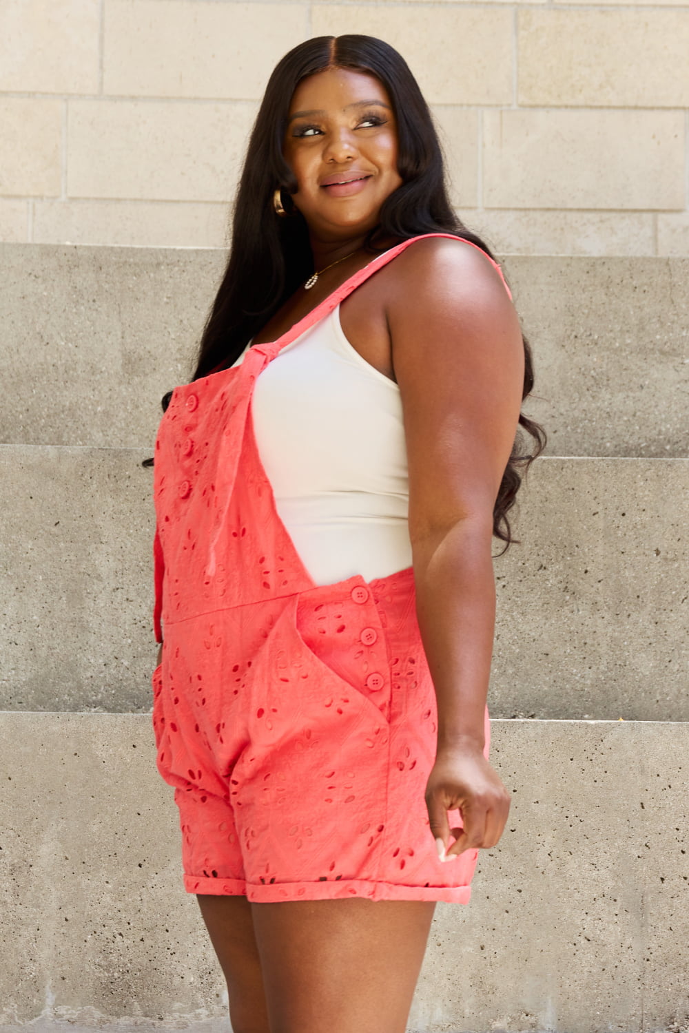 Full Size Crochet Romper