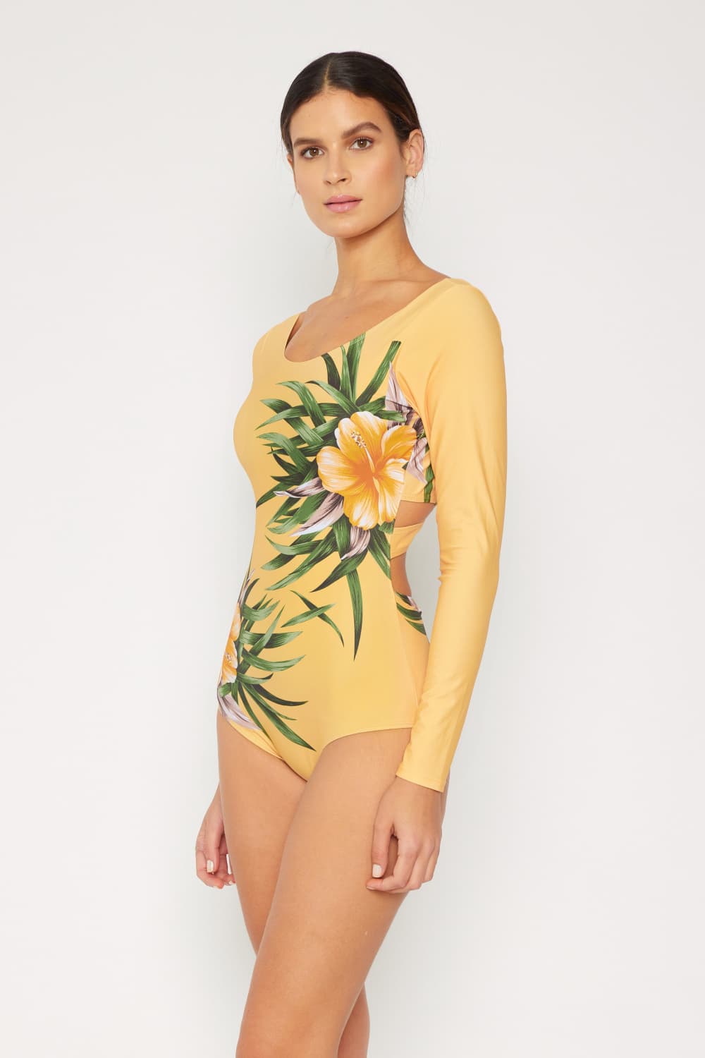 Longsleeve One-Piece Swimsuit
