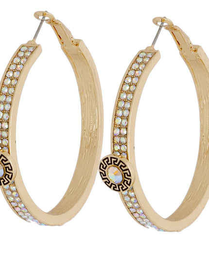 Aurora Borealis Accents - Bespoke Hoops