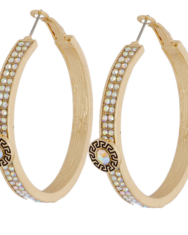 Aurora Borealis Accents - Bespoke Hoops