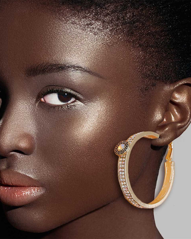 Aurora Borealis Accents - Bespoke Hoops