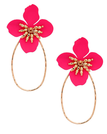 earrings in usa, hoops for her, pink hoops