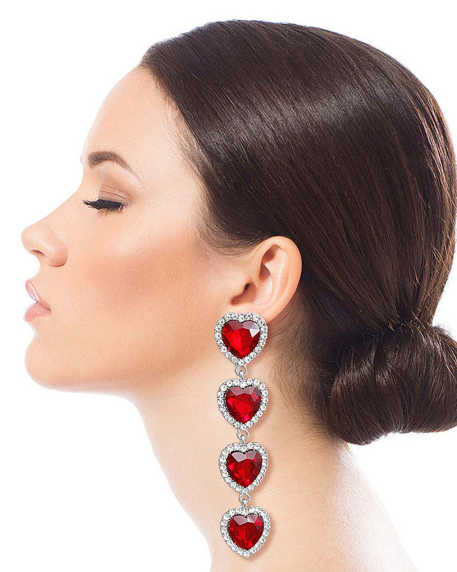 drop & linear women earrings, silver earrings for women earrings, w for women earrings