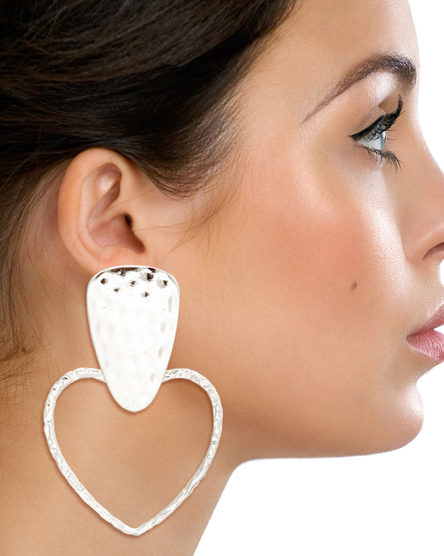 drop & linear women earrings, silver earrings for women earrings, w for women earrings