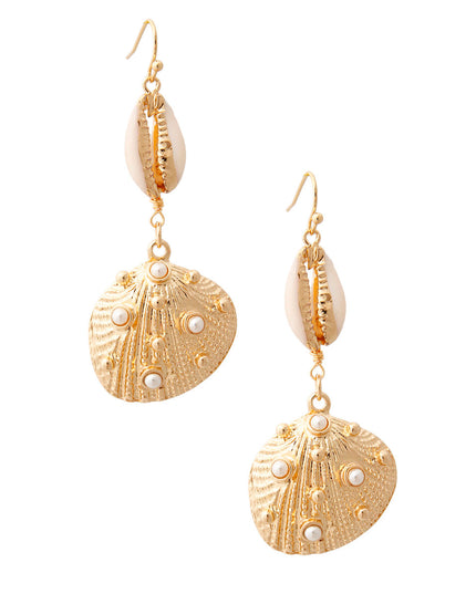 Gold Earrings, Pearl Earrings, Bridal Earrings