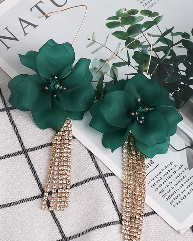 Geometric Earrings,Crystal Earrings,Fashion Jewelry