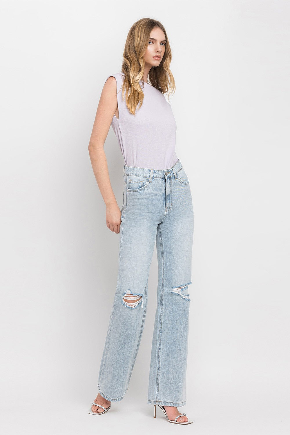 Super High Rise Flare Jeans