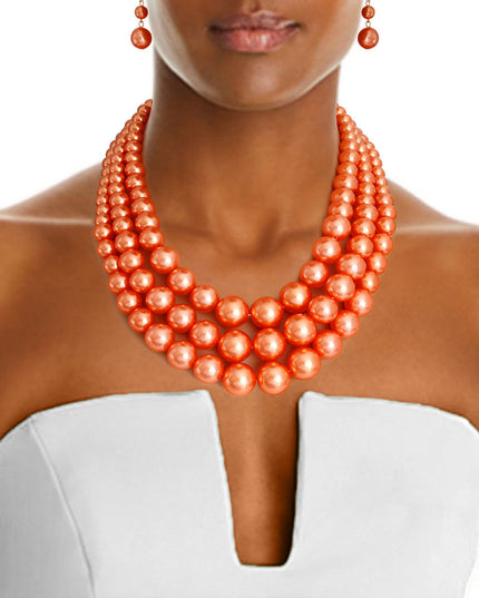 Orange Pearl 3 Layer Set