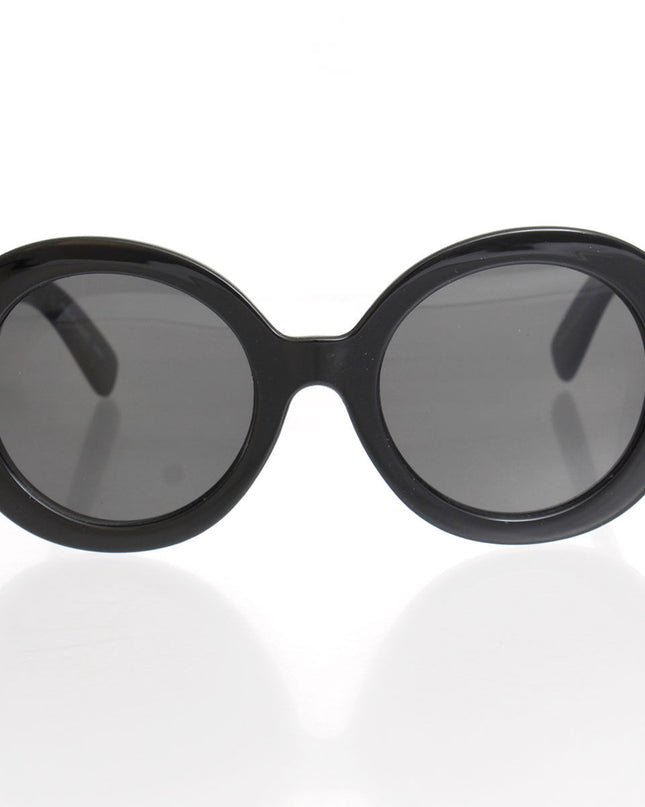 Sunglasses Round Black Swirl Eyewear for Women