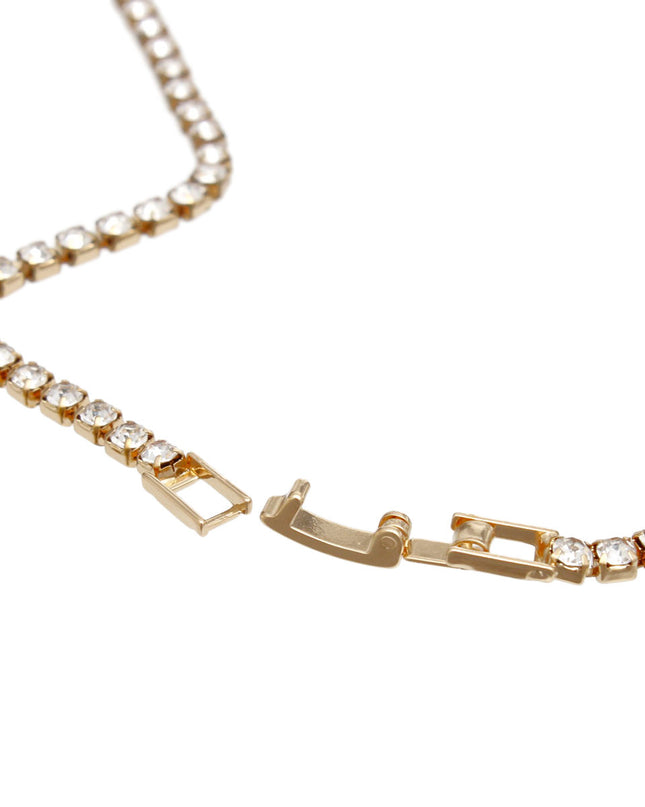 Formal Necklace Green Teardrop Crystal Y Set