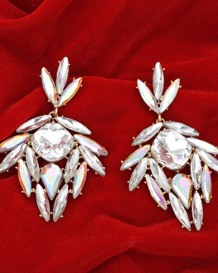 Drop Show Stopping Aurbo Marquise Crystal Earrings