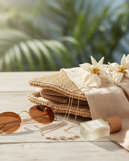 Stud Ivory Tropical Flower Oversized Earrings