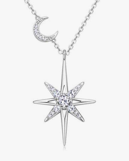 Moissanite 925 Sterling Silver Necklace