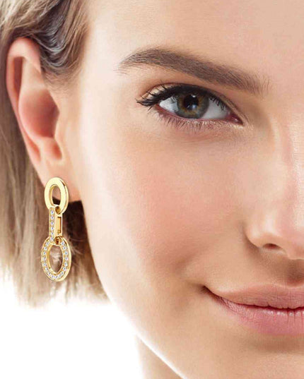 Moissanite 925 Sterling Silver Earrings