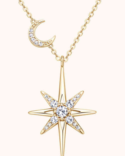 Moissanite 925 Sterling Silver Necklace