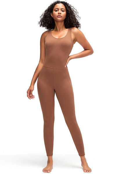 Brown Jumpsuit