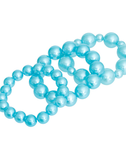 Turquoise Pearl 3 Pcs Bracelets