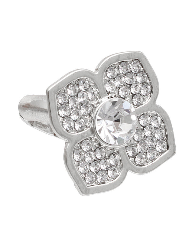 Silver Shine: Flower Ring