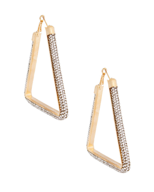 Triangle Tube Clear Hoops