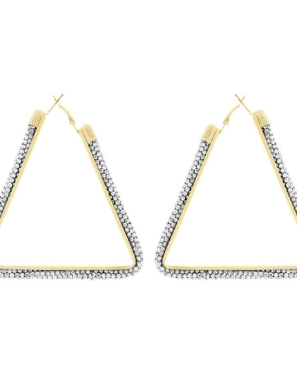 Triangle Tube Clear Hoops