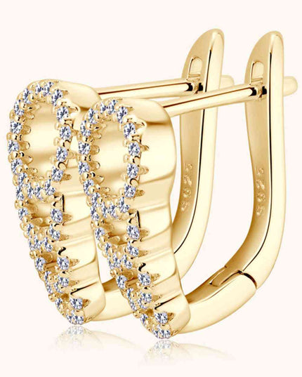 Moissanite 925 Sterling Silver Earrings