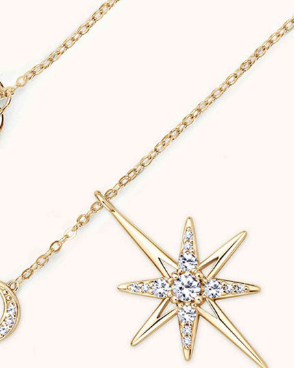 Moissanite 925 Sterling Silver Necklace