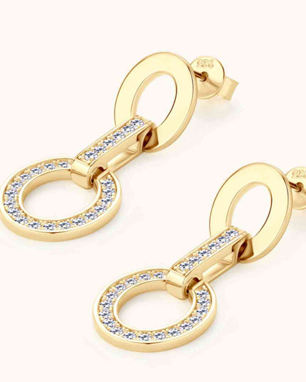 Moissanite 925 Sterling Silver Earrings