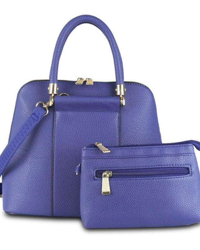 Purse Blue Bowling Bag Set for Women
