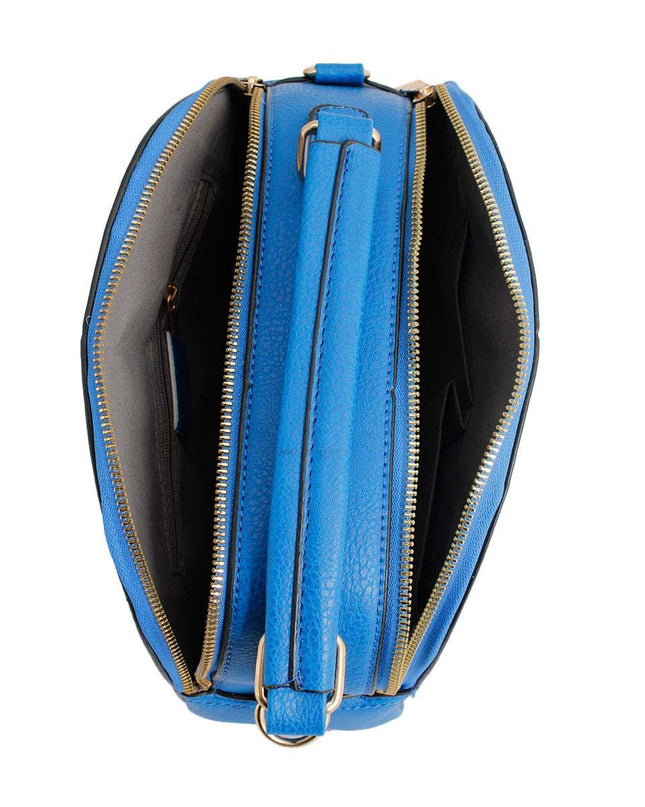 Blue Quilted Canteen Bag