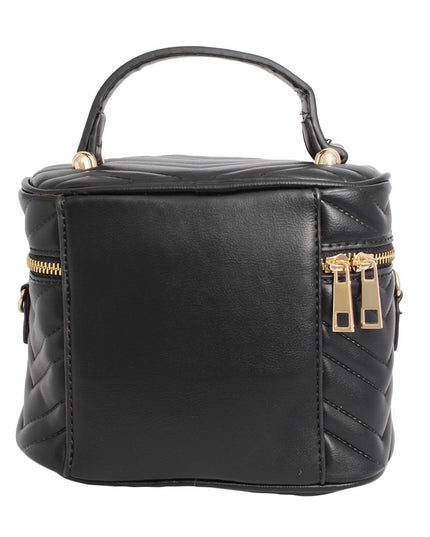 Purse Black Vanity Case Crossbody for Women