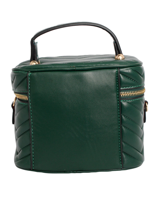 Purse Green Vanity Case Crossbody for Women