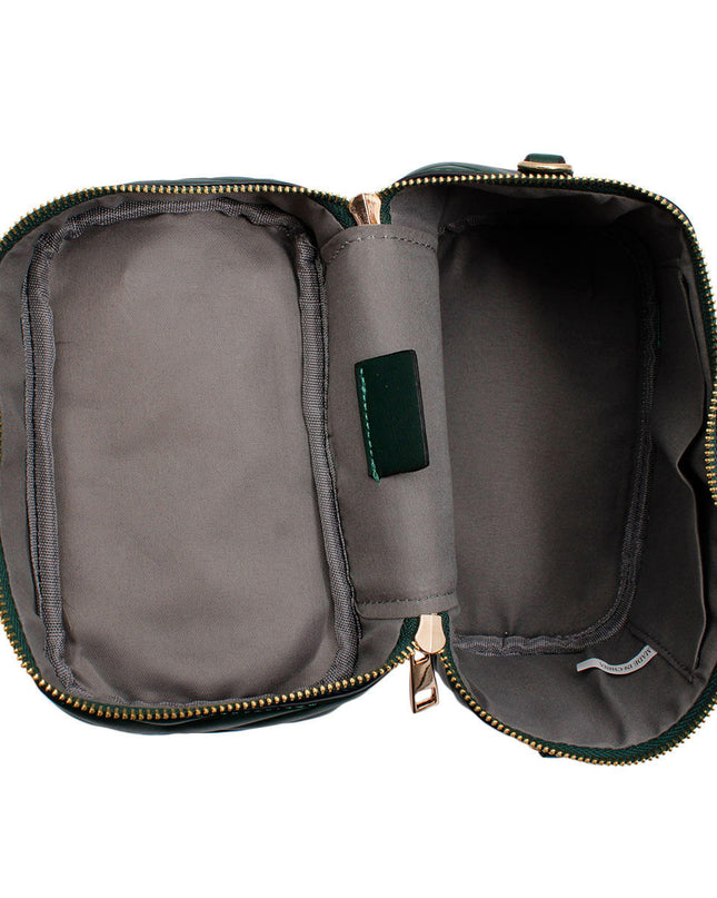 Purse Green Vanity Case Crossbody for Women