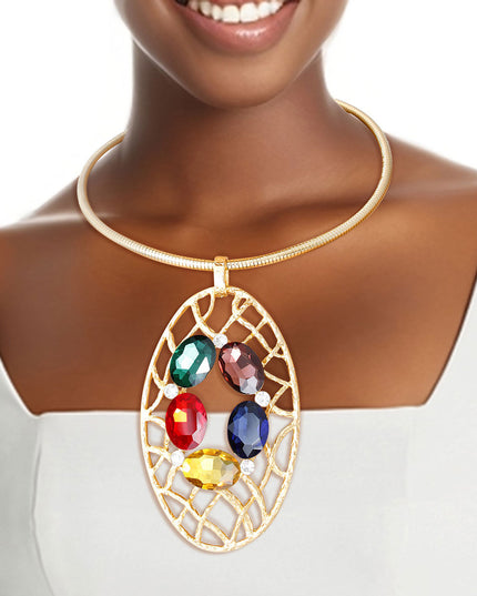 Multi Woven Oval Set
