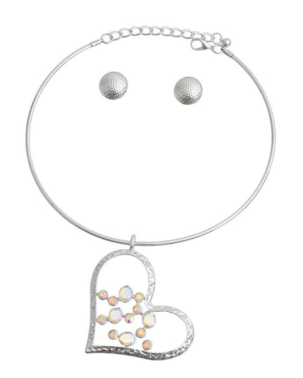 Rigid Silver AURBO Angle Heart Set