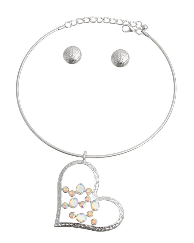 Rigid Silver AURBO Angle Heart Set