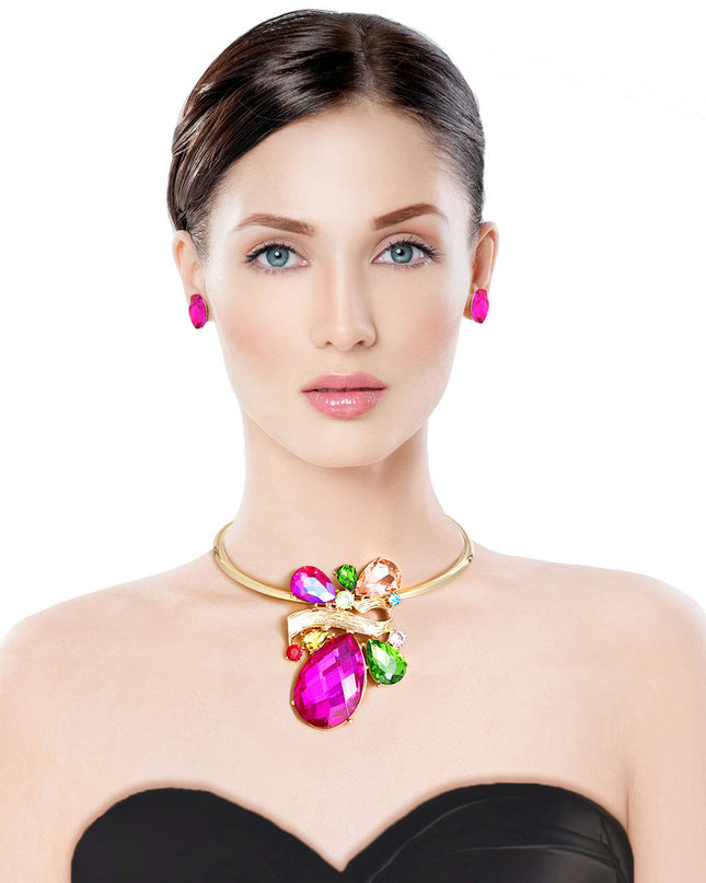 Multi Teardrop Slide Choker