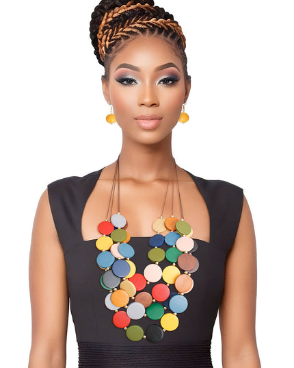Bead Necklace Multi Long Layer Set for Women