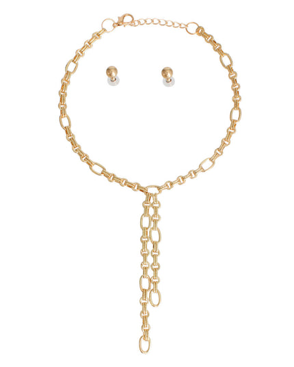 Gold Double Link Negligee Set