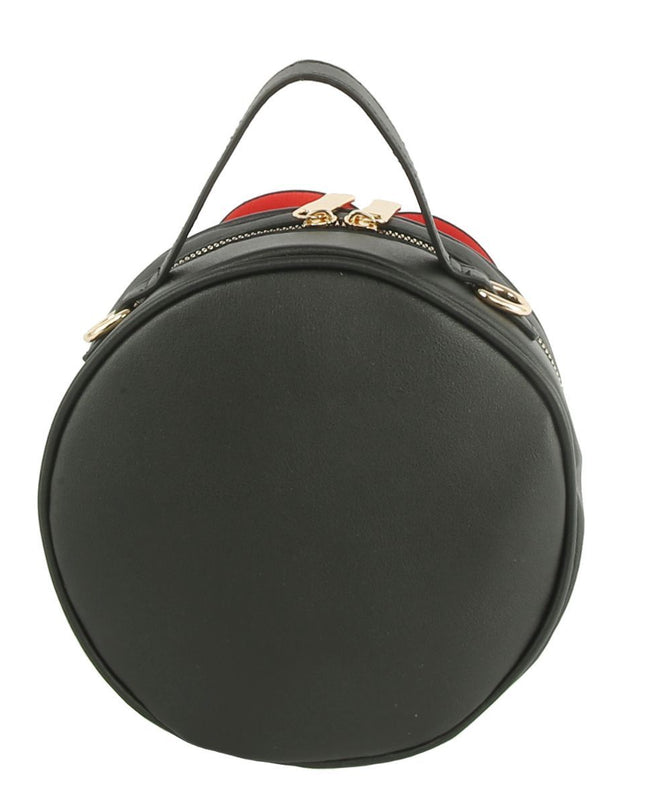 Red Flower Canteen Bag