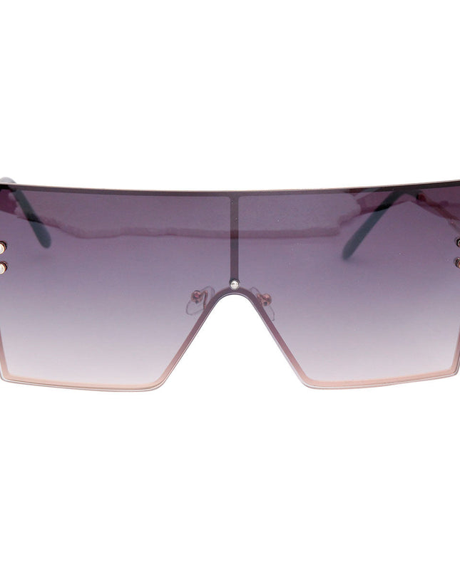 Black Gradient Square Visors