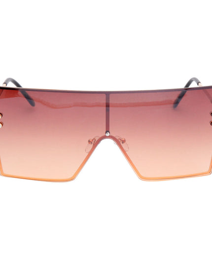 Brown Gradient Square Visors