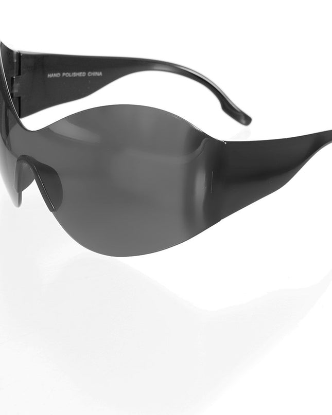 Sunglasses Butterfly Mask Black Eyewear for Women