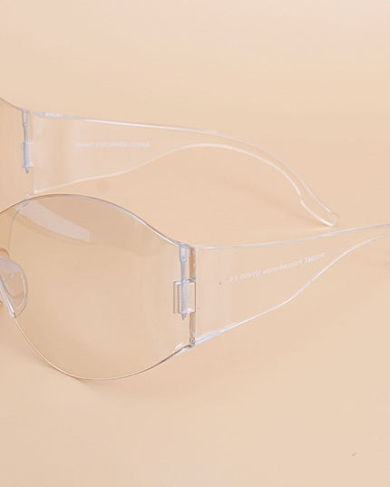 Sunglasses Butterfly Mask Clear Eyewear for Women