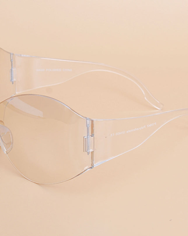 Sunglasses Butterfly Mask Clear Eyewear for Women