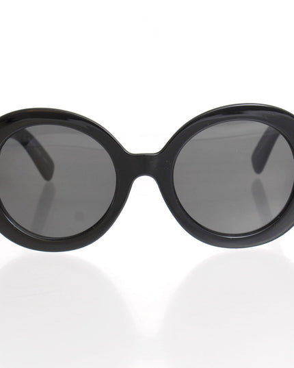 Sunglasses Round Black Swirl Eyewear for Women